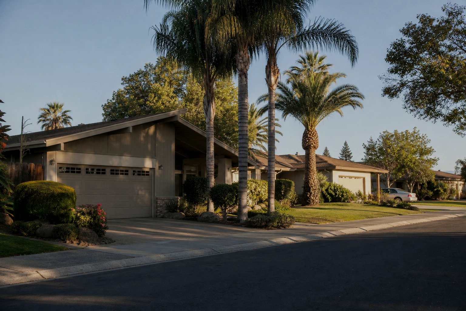 AI-generated concept image of a San Jose, California residential neighborhood